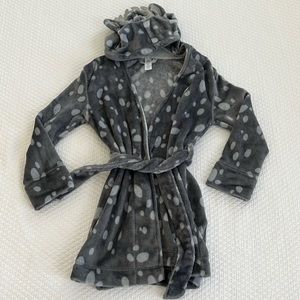 Justice girls reindeer robe